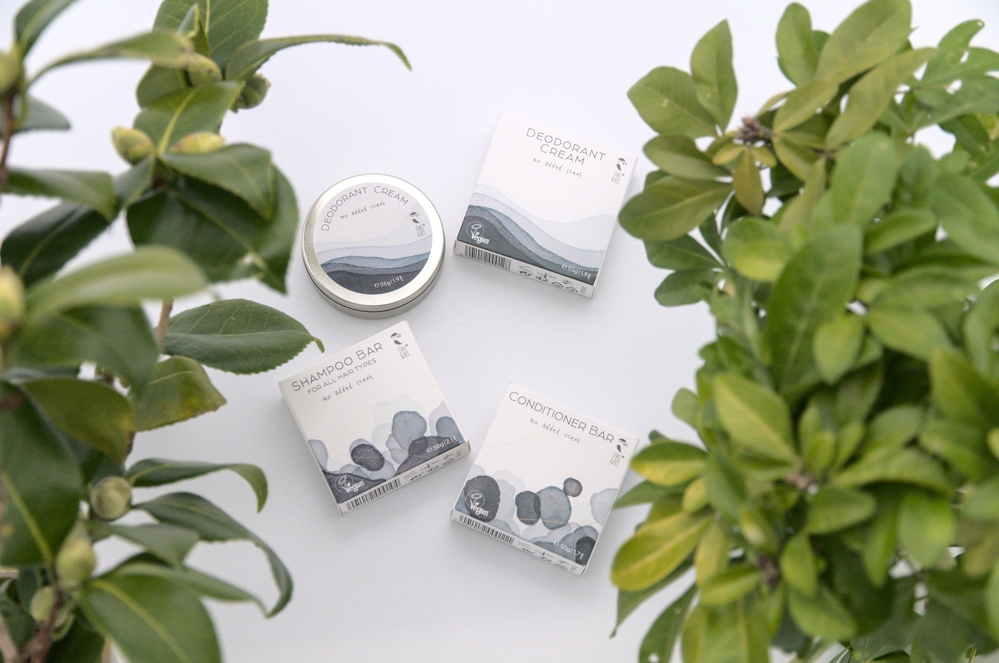 Deodorant cream in tin - No alcohol and aluminium - No added scent - Vegan